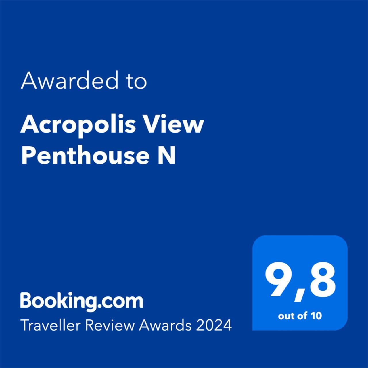 Acropolis View Penthouse N Apartment Athens